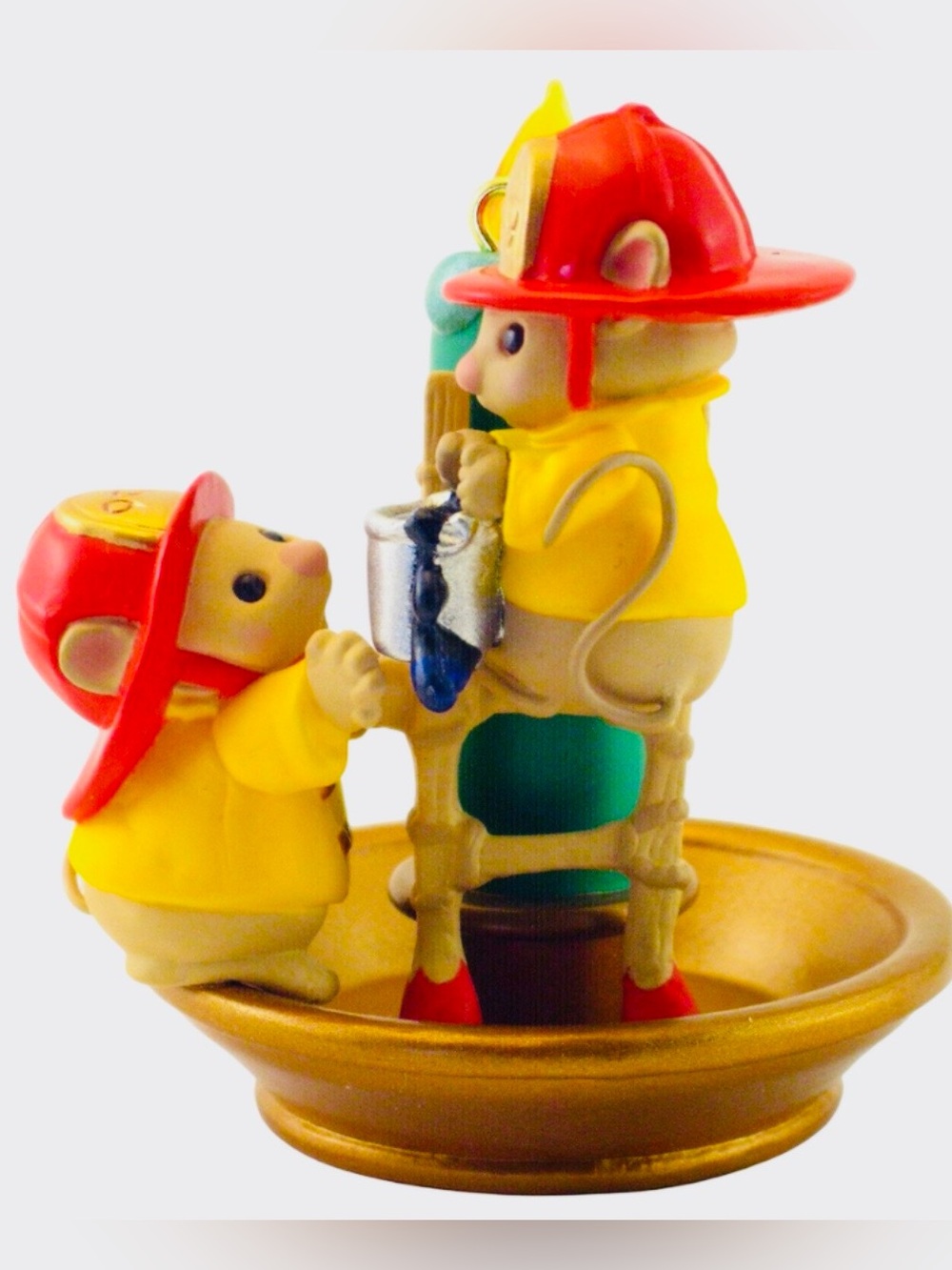 Flame Fighting Friends Firefighter Mice Figurine Playset Hallmark